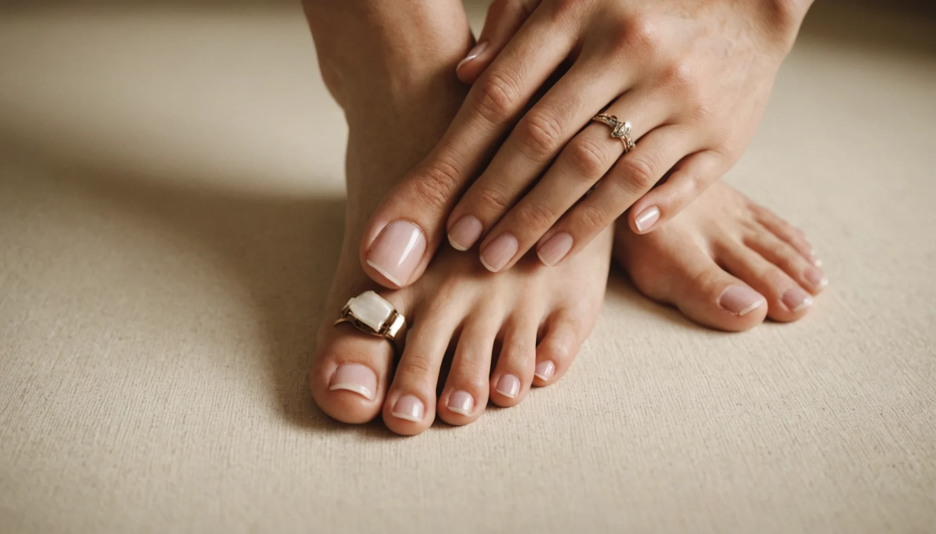 faux ongles des pieds