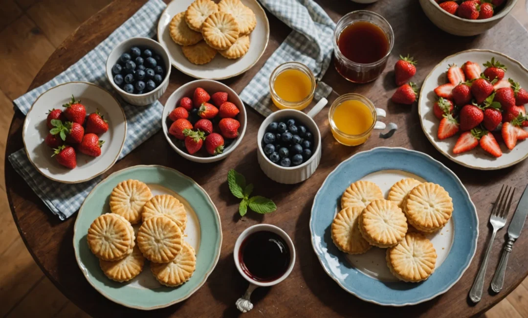 recette biscuit petit déjeuner peu calorique