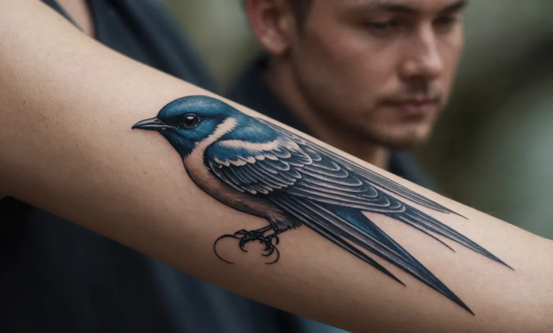 De la mode à la peau : comprendre la signification du tatouage hirondelle.