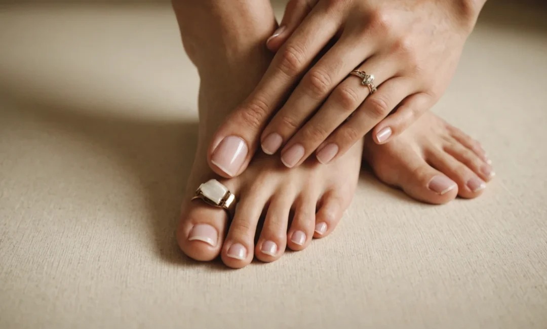 faux ongles des pieds