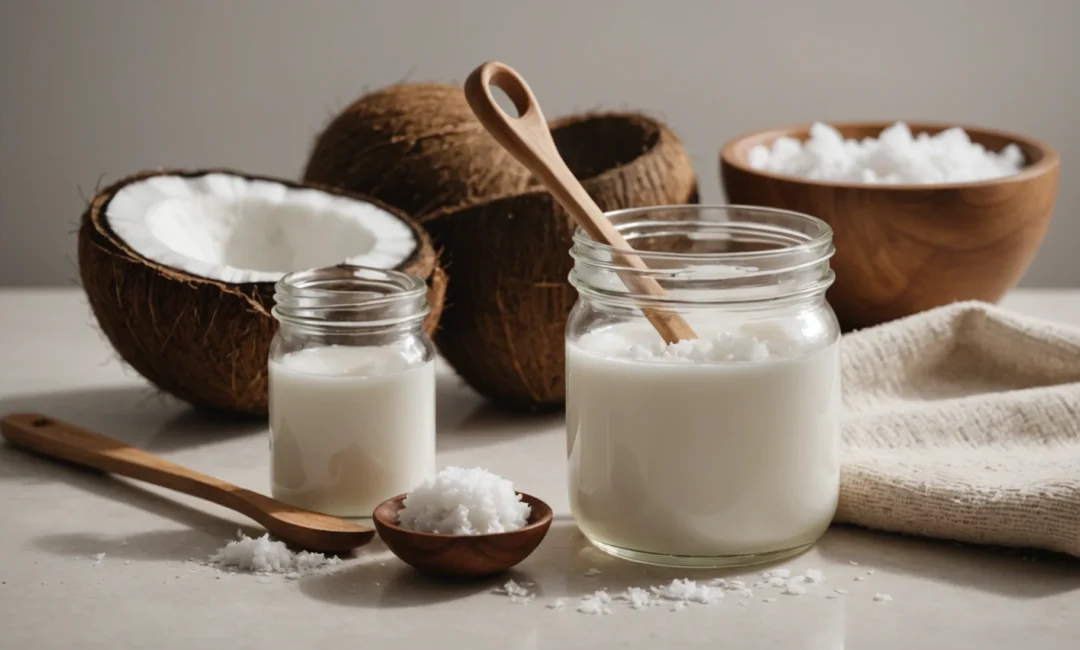 démaquillant huile de coco