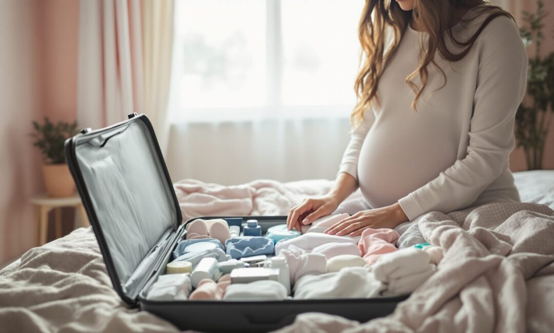 valise maternité maman